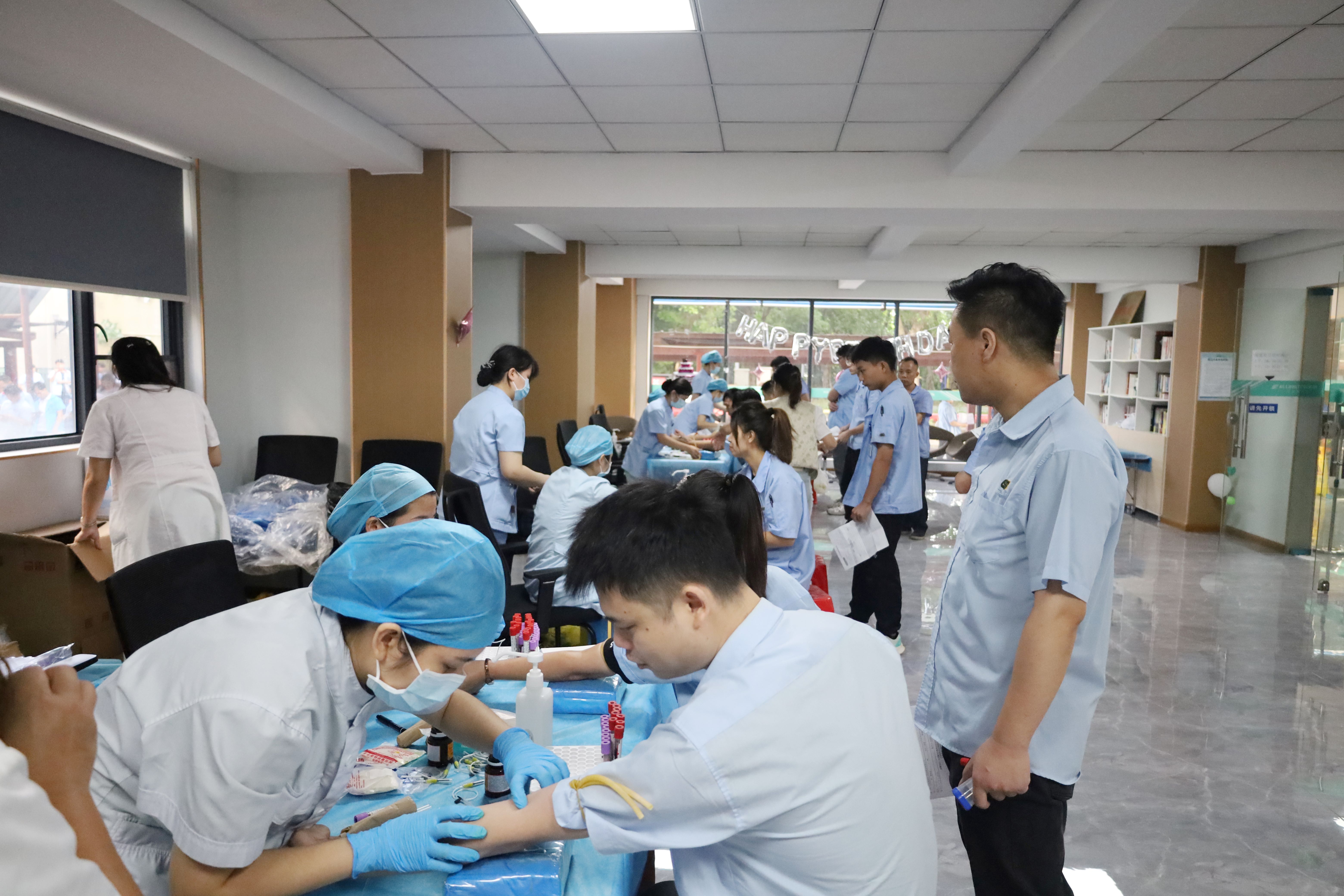 关爱员工，守护健康——betway西汉姆联电子开展2024年度员工健康体检活动